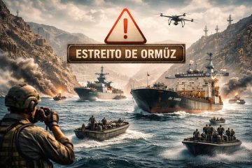 Navegação no Estreito de Ormuz continua limitada apesar do cessar-fogo Navegação no Estreito de Ormuz continua limitada apesar do cessar-fogo
